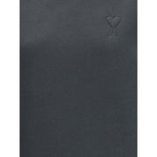 Ami Paris Gray Cotton Sweatshirt