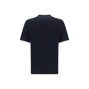 Brunello Cucinelli Blue Cotton T-Shirt