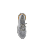 Brunello Cucinelli Gray Cotton Athletic Sneakers