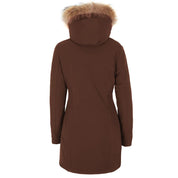 Yes Zee Brown Nylon Jackets & Coat
