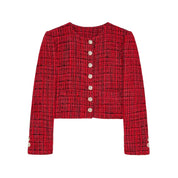 Patrizia Pepe Red Polyester Blazer