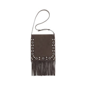 Valentino Garavani Brown Leather Shoulder Bag