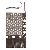 Valentino Garavani Brown Leather Shoulder Bag