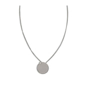 MM6 Silver Brass Necklace