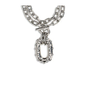 Rabanne Silver Metal Necklace