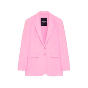 Patrizia Pepe Pink Polyester Blazer