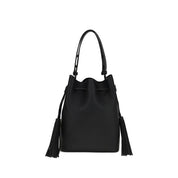 Valentino Garavani Black Leather Shoulder Bag