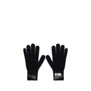 MM6 Black Wool Gloves