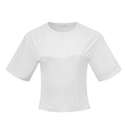 Patrizia Pepe White Cotton T-Shirt