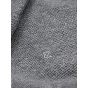 ZEGNA Gray Cotton Socks