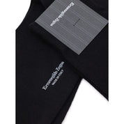 ZEGNA Black Wool Socks