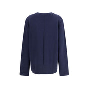 The Row Blue Wool Sweatshirt