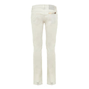 Jacob Cohen White Cotton Skinny Jeans