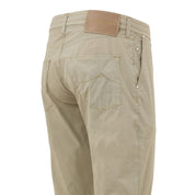 Jacob Cohen Beige Cotton Casual Pants