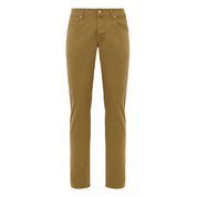 Jacob Cohen Yellow Cotton Skinny Pants