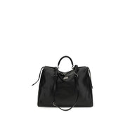 Dolce & Gabbana Black Calf Leather Bos Taurus Handbag