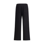 Dolce & Gabbana Black Cotton Casual Pants