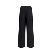 Forte_Forte Black Wool Dress Pants