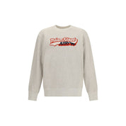Autry Gray Cotton Sweatshirt