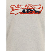 Autry Gray Cotton Sweatshirt