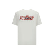 Autry White Cotton T-Shirt