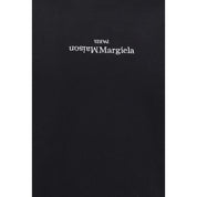 Margiela Black Cotton Sweatshirt