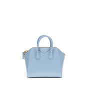 Givenchy Light Blue Calf Leather Bos Taurus Handbag