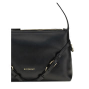 Givenchy Black Calf Leather Bos Taurus Shoulder Bag