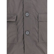 Thom Browne Brown Polyester Trench Coat