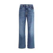Our Legacy Blue Cotton Bootcut Jeans