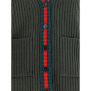 Gucci Green Wool Sleeveles Sweater