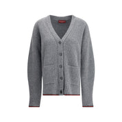 Gucci Gray Wool Cardigan