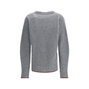 Gucci Gray Wool Cardigan