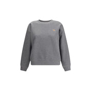 Maison Kitsuné Gray Cotton Sweatshirt