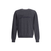 Jacquemus Gray Merino Wool Sweatshirt