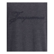 Jacquemus Gray Merino Wool Sweatshirt