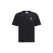 Maison Kitsuné Black Cotton T-Shirt