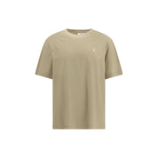 Maison Kitsuné Beige Cotton T-Shirt