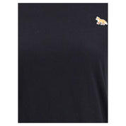 Maison Kitsuné Black Cotton T-Shirt