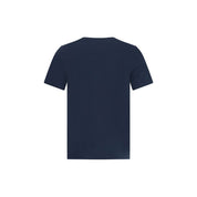 Maison Kitsuné Blue Cotton T-Shirt