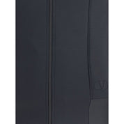 Valentino Black Polyester Sweatshirt