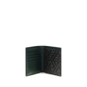 Fendi Black Calf Leather Bos Taurus Wallet