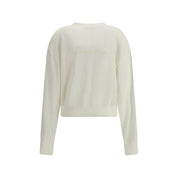 Jacquemus White Merino Wool Cardigan