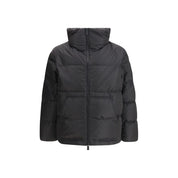 Premiata Black Polyamide Full-Length Jacket