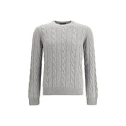 Aragona Cashmere Gray Cashmere Sweatshirt