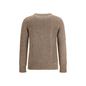 Aragona Cashmere Brown Merino Wool Sweatshirt
