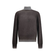 Aragona Cashmere Gray Cashmere Turtleneck