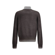 Aragona Cashmere Gray Cashmere Turtleneck