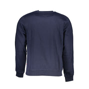 Gianmarco Venturi Blue Cotton Sweatshirt