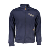 Gianmarco Venturi Blue Cotton Sweatshirt
